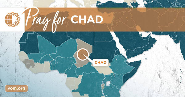 Map of Chad's location