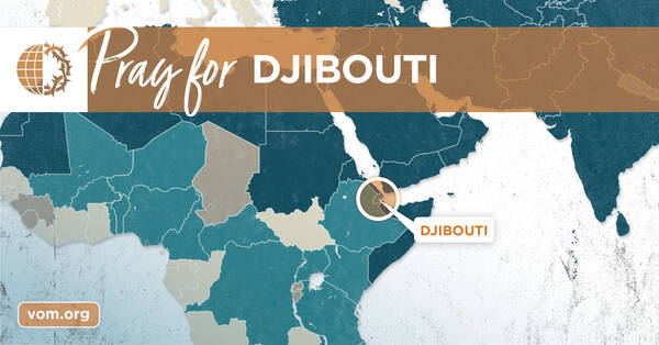 Map of Djibouti's location