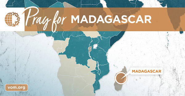 Map of Madagascar's location