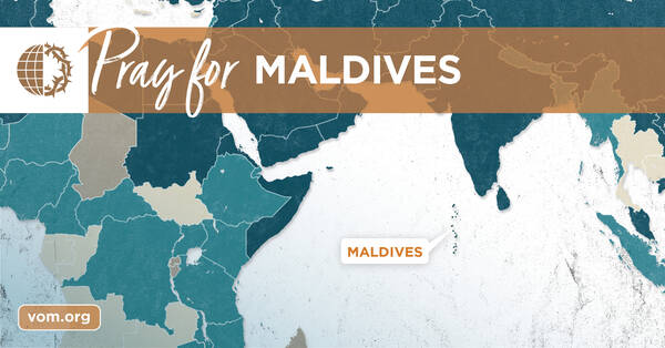 Map of Maldives's location