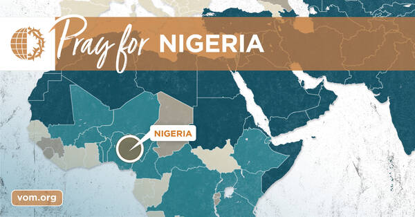Map of Nigeria's location