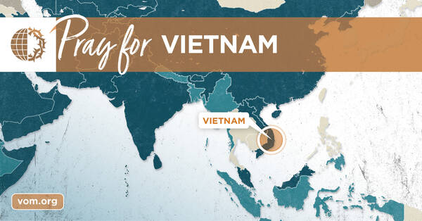 Map of Vietnam's location