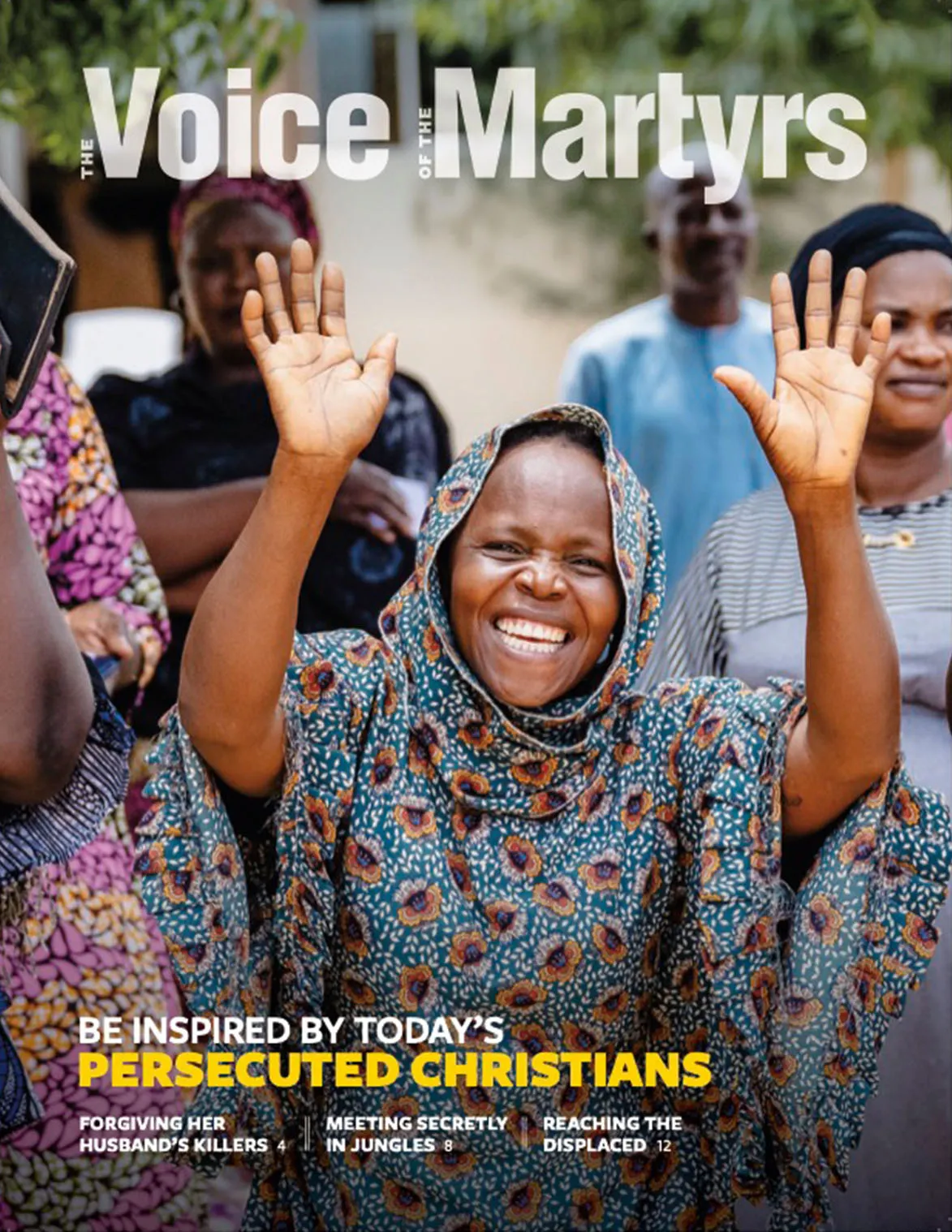 Cover with woman celebrating