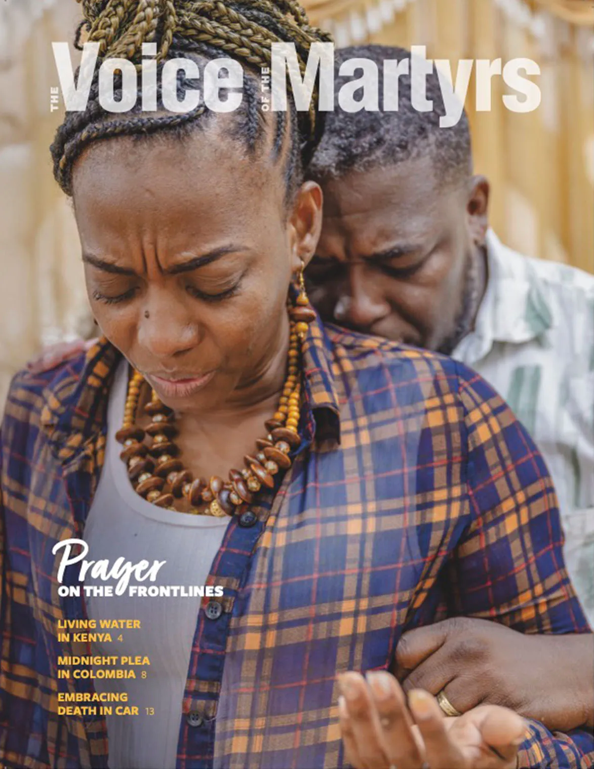 Cover with couple praying